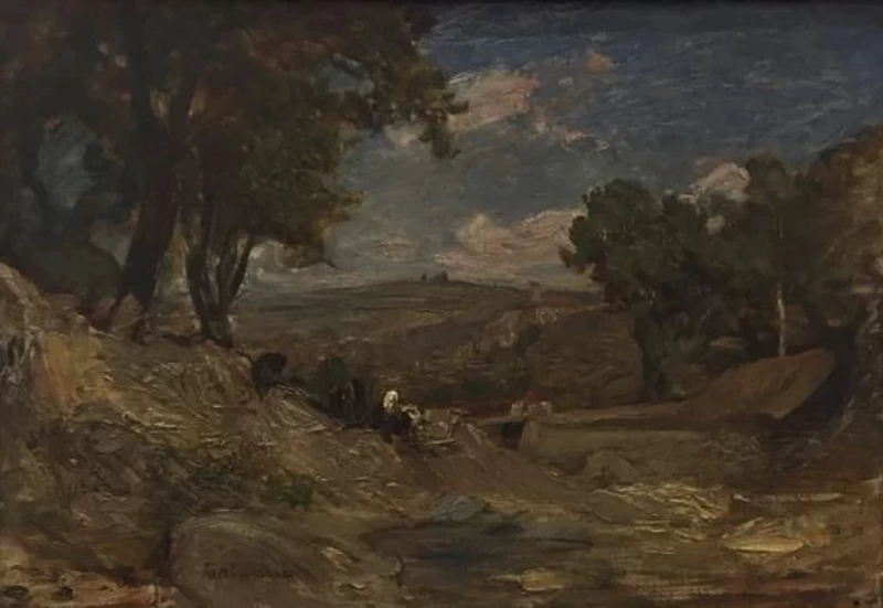 Il ponticello, 1868 c - Galleria Civica d’Arte Moderna e Contemporanea, Torino